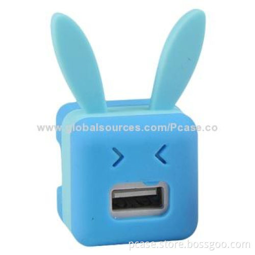 Silicon Cover Case for iPhone USB Adapter, Nice Designs for Decoration